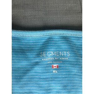 Segments Top V-Neck 3/4 Sleeve Casual Everyday Comfort XL